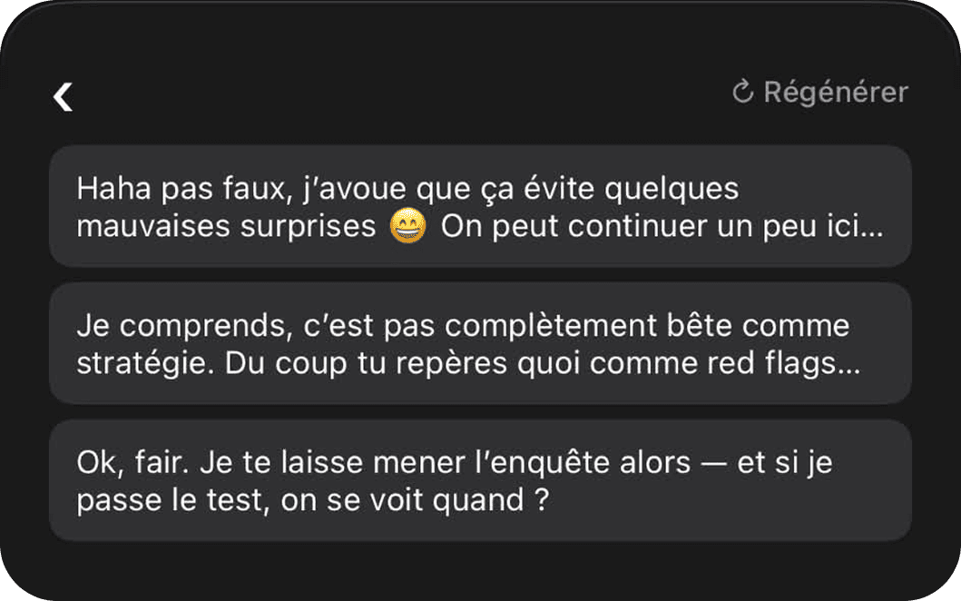 Réponses proposées par Niz